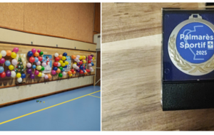 Des ballons et des médailles !