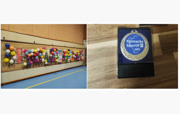 Des ballons et des médailles !